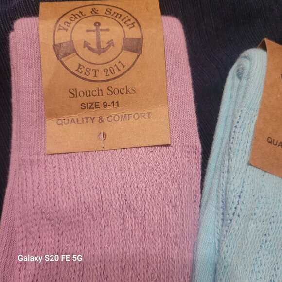 Yacht and Smith scrunch socks - Picture 3 of 3